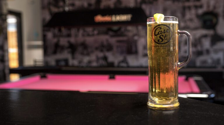 Beer at Cass St Bar and Grill