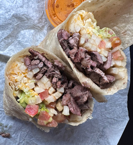 Vallarta's Express Best California Burrito