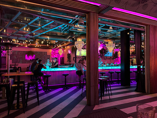 Flamingo Deck bar in Pacific Beach