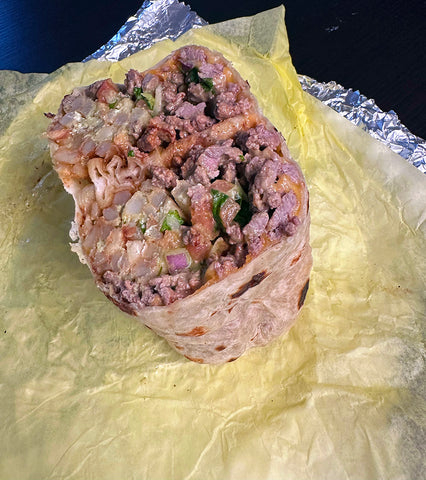 California Burrito from La Perla