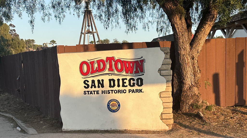 Old Town San Diego sign