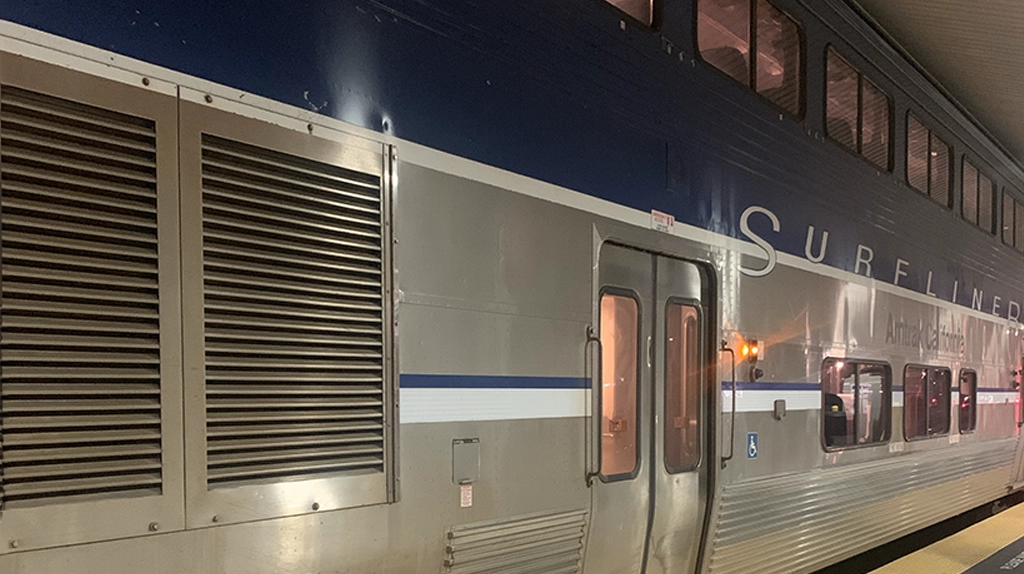 Amtrak Surfliner Train at Union Station