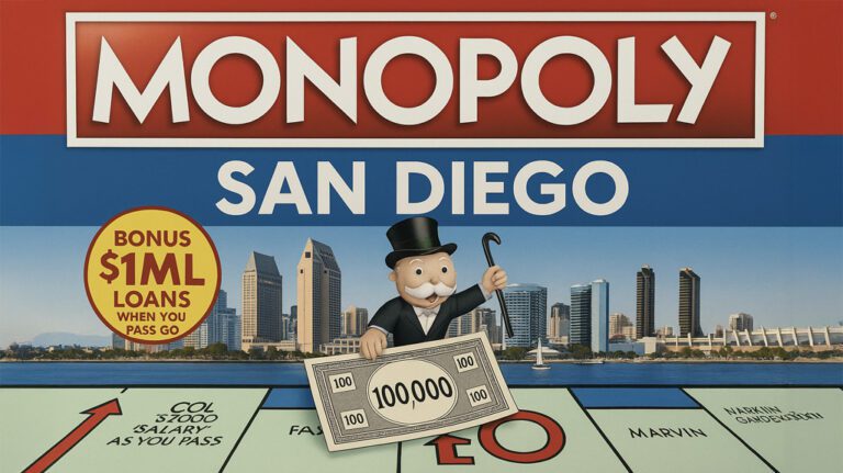 San Diego Version of Monopoly