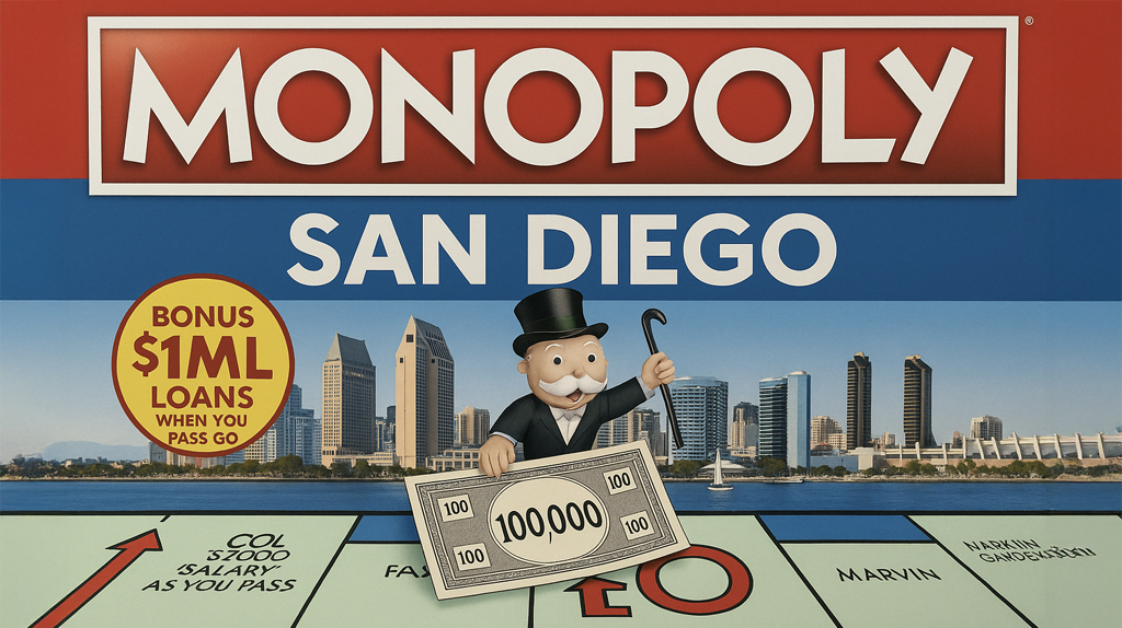 San Diego Version of Monopoly