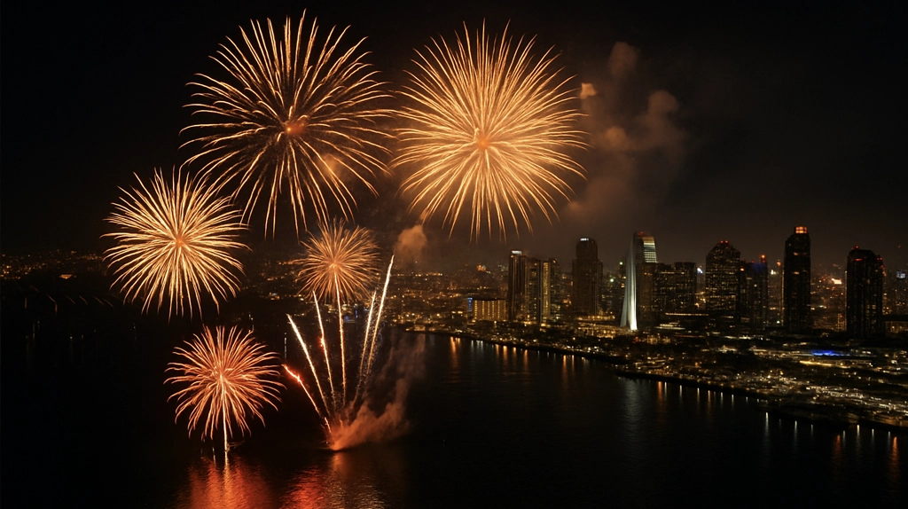 fireworks in san diego